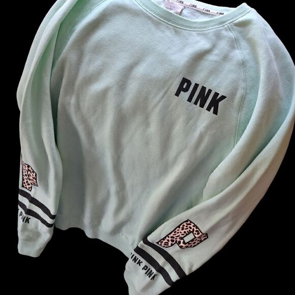 Victoria's Secret Pink leopard Print Crewneck Sweatshirt - Picture 5 of 7